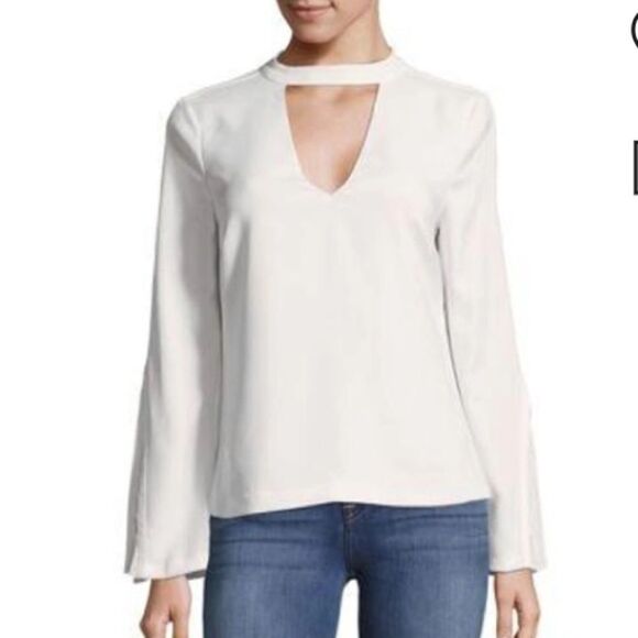 NWT Ramy Brook Morgan Top Small White - Picture 1 of 12